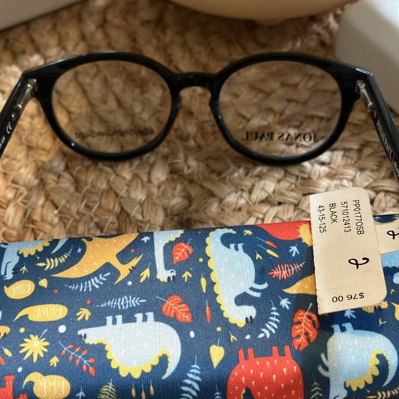 Jonas Paul “ Paul/Paige” children’s eyeglasses frames black 43-15-125 - Picture 4 of 4